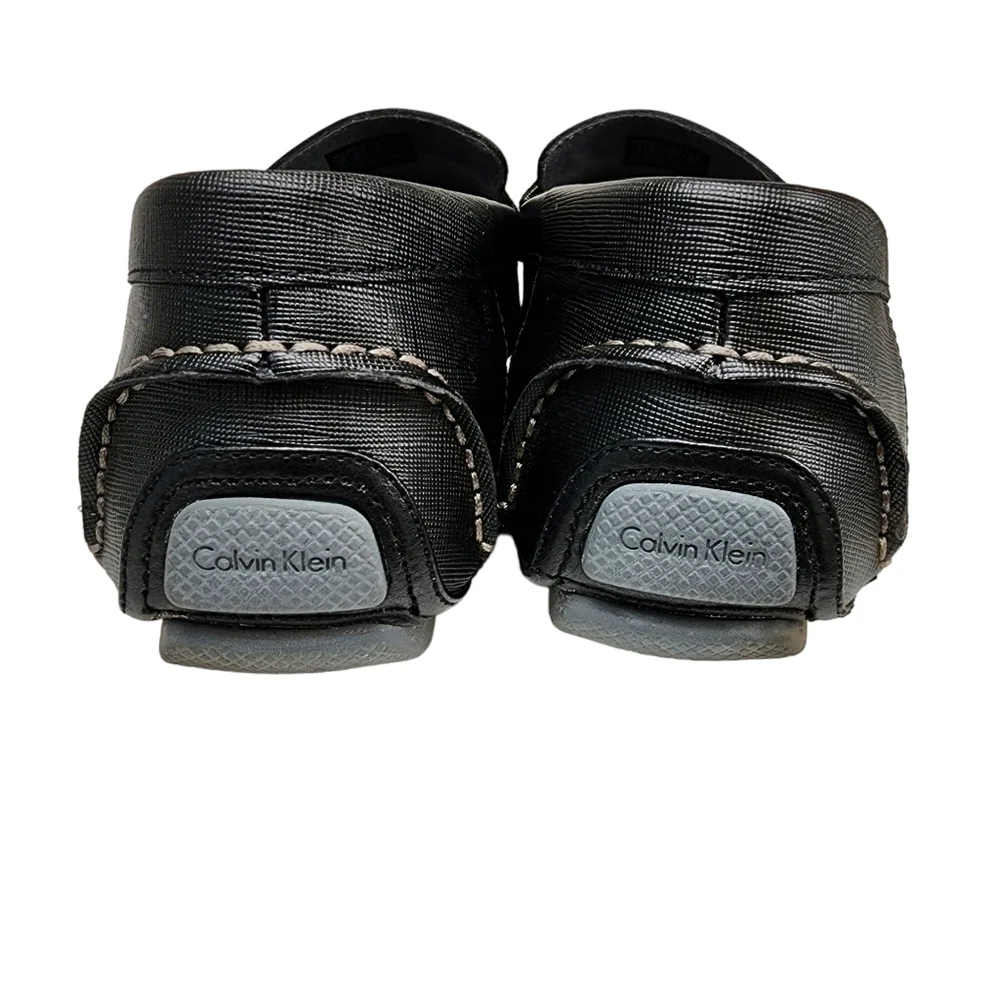 Calvin Klein Men's Black Slip On Shoes Magnus Driver Loafer - Picture 11 of 16